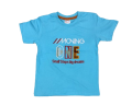 (3 pcs) Boys embroidery multi design multicolor cotton half sleeve t-shirt. 