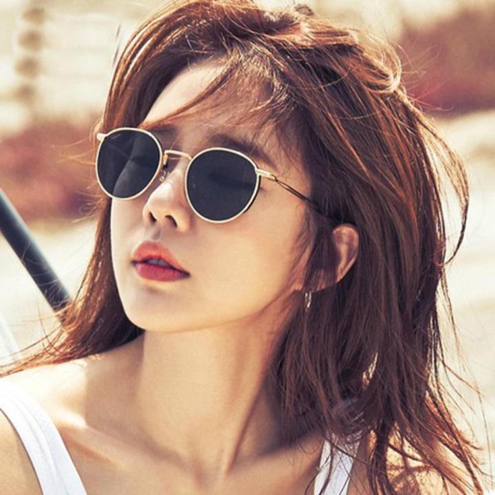 Vintage Inspired metal Round Circle Sunglass