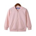 Selling 2-12 Year Old Girls Jacket Spring Children's Solid Cotton Fleece Clothes Boys Coat Outerwear Kids Full Casual New Blazer.