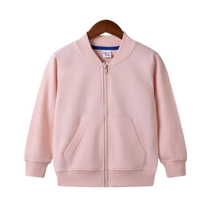 Selling%202-12%20Year%20Old%20Girls%20Jacket%20Spring%20Children's%20Solid%20Cotton%20Fleece%20Clothes%20Boys%20Coat%20Outerwear%20Kids%20Full%20Casual%20New%20Blazer%20-%20Image%203
