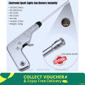 RAISA Gun-Shaped Electric Gas Lighter Fast and Safe Ignition for Stoves and Fireplaces.