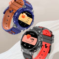 HT25 Smart Watch Blood Pressure Blood Oxygen Heart Rate Sleeping Monitoring Sports Watch Fitness Calling Watch With 1.27 Inch HD Round Screen For Smart Phones Tablet.