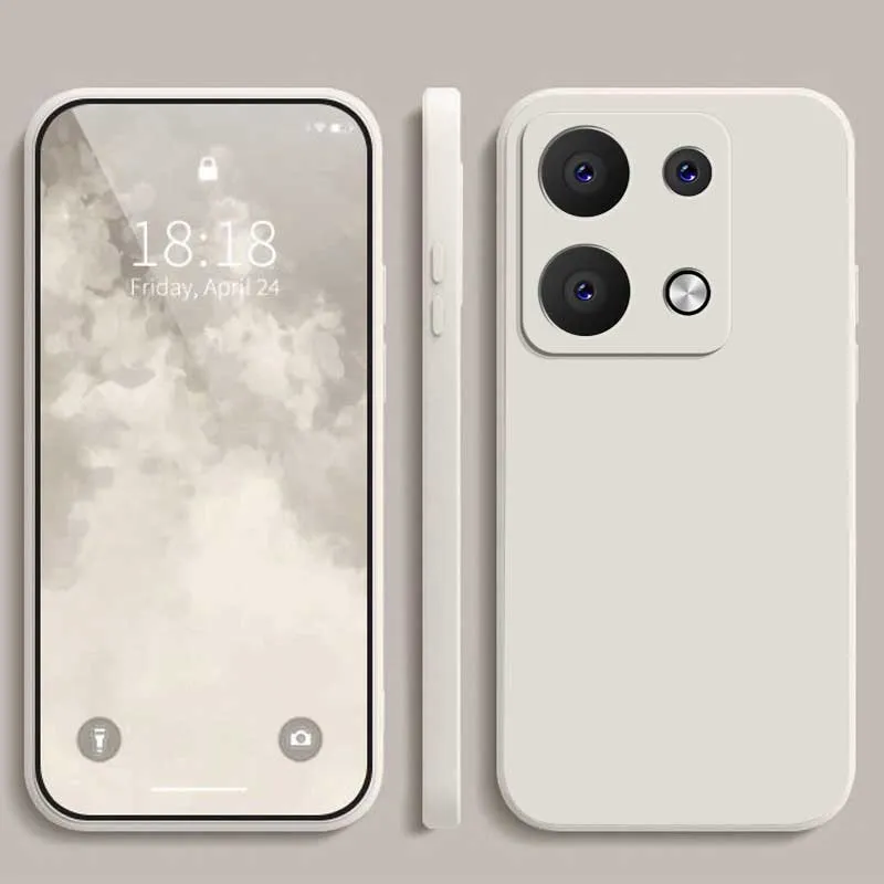 GOKEN Cover per Xiaomi Redmi Note 13 4G, Custodia in Silicone Morbido