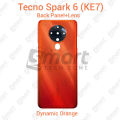 Tecno Spark 6 Back Panel Housing Back Shell Replacement Spare Parts. 