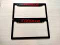 COROLLA-Car Number Plate Frame, Car License plate- (2PC/SET). 