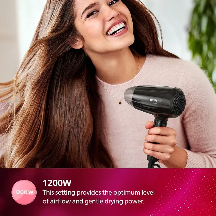 Philips%20BHC010/10%20Essential%20Care%20Compact%20Hair%20Dryer%20%7C%201200%20Watt%20-%20Image%204
