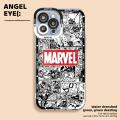 Marvel superhero cartoon Phone Case for Apple iPhone 13 1relax2 Mini 8 Plus XS X 7 14 Pro Max 11 Pro SE 15 Pro XR Cover. 