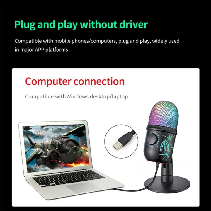 USB%20Condenser%20Microphone%20with%20Noise%20Cancellation%20RGB%20Microphone%20for%20Pc%20Computer%20Laptop%20Video%20Recording%20-%20Image%203
