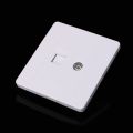 Electric RJ45 Network + TV Aerial Socket Wall Mount Coaxial Outlet Plate Panel Super Quality.