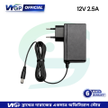 Power Adapter 12V 2.5A For Mini UPS, Router, CC Camera. 