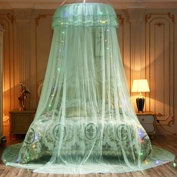 Mesh%20Hung%20Dome%20Mosquito%20Net%20Bed%20Canopy%20Princess%20Decor%20Fits%20Crib%20Twin%20Double%20Full%20Queen%20Bed%20Kids%20Baby%20Girls%20Cartoon%20Canopy%20-%20Image%204