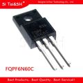 10pcs/lot FQPF6N60C 6N60C 6N60 MOSFET 600V 6A N-Channel transistor TO-220F new original. 