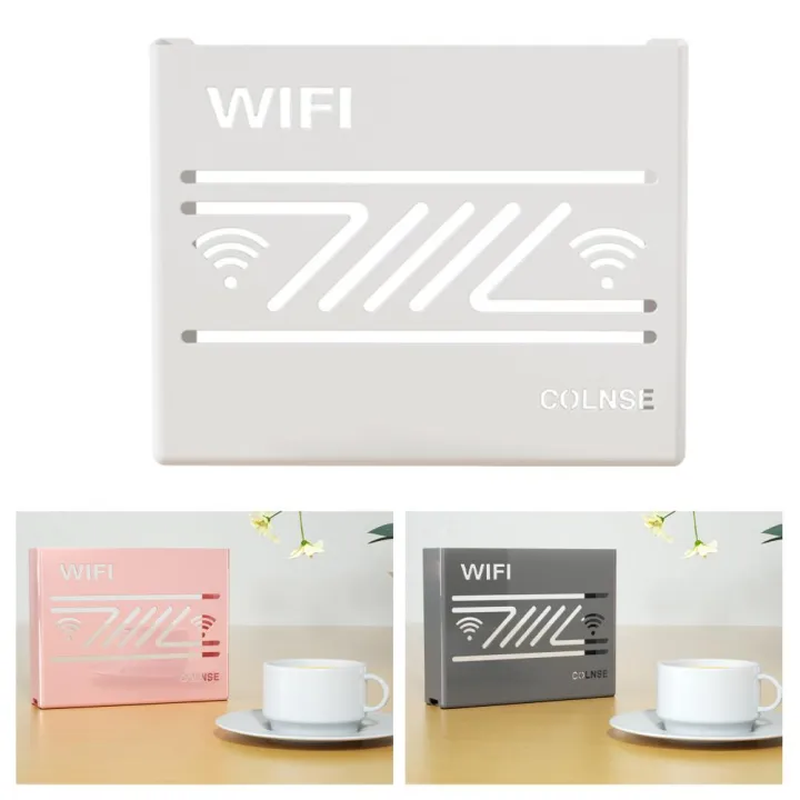 Wall%20Mount%20WiFi%20Router%20Box%20Modern%20Hollow%20Heat%20Dissipation%20Multi-functional%20TV%20Set-top%20Box%20Storage%20Holder%20Organizer%20Rack%20-%20Image%203