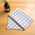 Simple Modern Plaid Dining Table Runner Placemats Upscale Fabric Coffee Table Flag Bed Runner. 