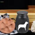 Pet Cremation Urn Memorial Keepsake Box Ash Urns for Dogs Commemorate Metal Supplies Lightweight Funeral Easily to Carry Casket Container. 