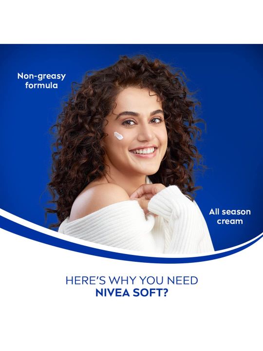 NIVEA%20Soft%20Light%20Moisturising%20Cream%2050ml%20For%20Face%20Body%20Hands%20-%20Image%202