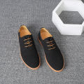 2022 Spring Suede Leather Men Shoes Oxford Casual Shoes Classic Sneakers Comfortable Footwear Dress Shoes Large Size Flats Wearhouse. 