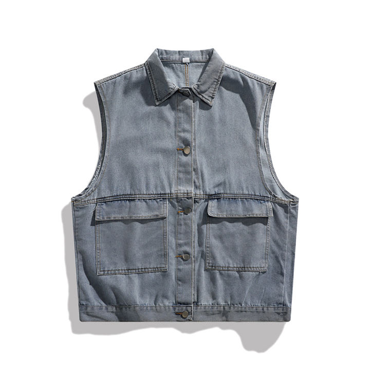 Men'S%20Loose%20Denim%20Vest%20Jacket%20Summer%20Sleeveless%20Vestes%20Street%20Style%20Waistcoat%20For%20Male%20Thin%20Outwear%20With%20Pockets%20Ropa%20Hombre%20-%20Image%207
