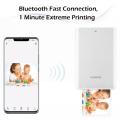 Original Huawei Zink AR Printer 300dpi Portable Photo Printer Honor Pocket Printer Bluetooth 4.1 Sup. 