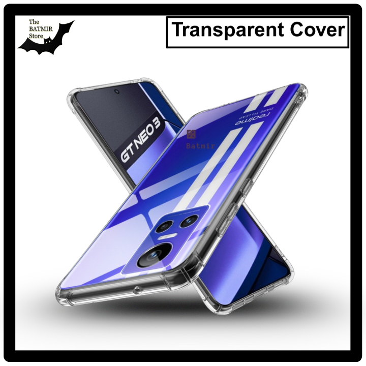 For Realme GT Neo3 Transparent Cover TPU Soft Flexible Airbag Transparent Silicone Case | Back Case Cover For Smartphone