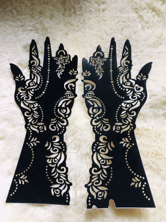 2%20hand%20Mehedi%20Art%20mehedi%20sticker%20henna%20design%20-%20Image%202