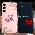 For Samsung Galaxy A05S Case Samsung A05S 2023 Beautiful Girl Flower Painted Back Cover For Samsung A05s A057F Soft Silicon Case. 