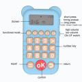Rechargeable Children's Math Calculation Trainer Mathematics Intelligent Learning Machine with English / Chinese Voice. 