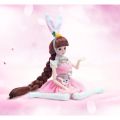 30cm Doll Set 1/6 Bjd Doll 26Joint Movable Body White Skin Doll Children Dress Up Toy Girl's Birthday Gifts.