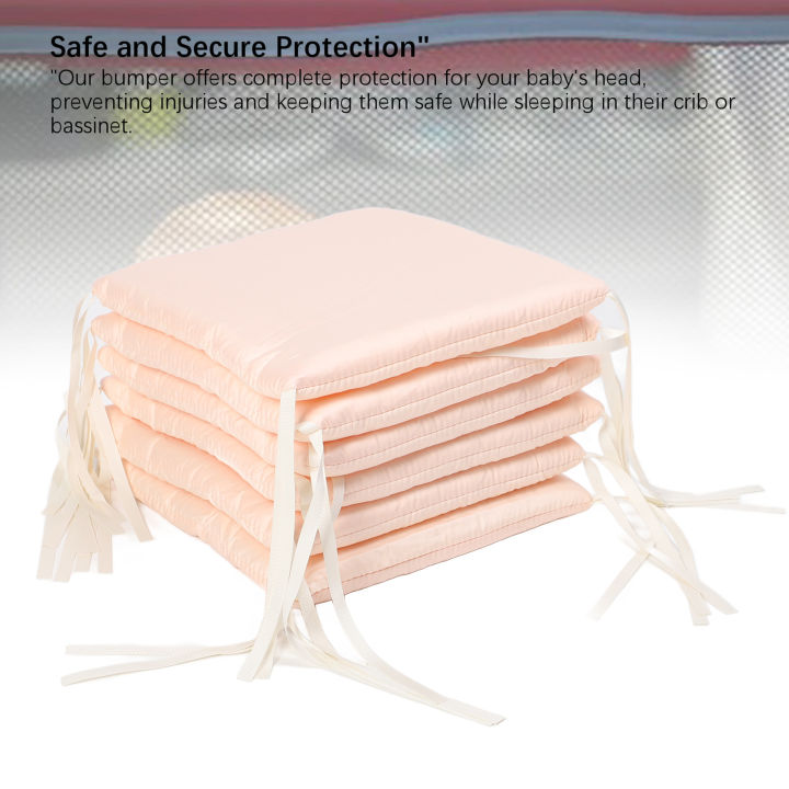 Baby%20Bumper%20Protector%20Pad%20Baby%20Crib%20Protect%20Cusion%20Stylish%206pcs%20for%20Car%20Seat%20for%20Newborn%20-%20Image%203