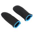 18-Pin Carbon Fiber Finger Sleeves for PUBG Mobile Games Contact Screen Finger Sleeves(48 Pcs). 