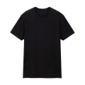 Unisex High quality 180 gsm Cotton solid Black and White T shirt for Man and women Preferble - Low Hassle and Maintanance. 
