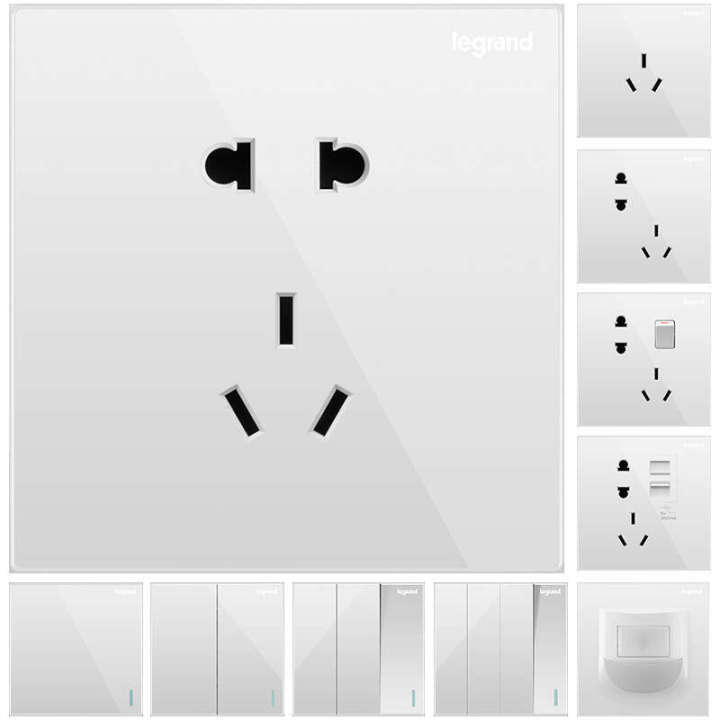 Legrand%20switch%20panel%20standard%20white%20five%20hole%20USB%20dual%20control%2016a%20household%20concealed%20wall%20power%20socket%20-%20Image%205