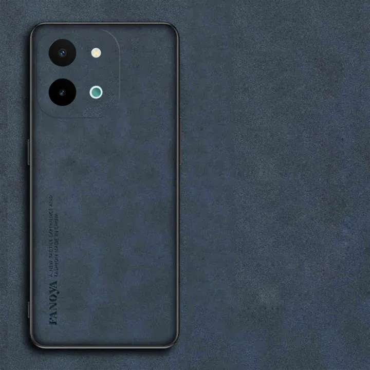 New%20Phone%20Case%20For%20vivo%20Y28%20Cover%20Frosted%20Soft%20Vintage%20Leather%20Anti%20Drop%20For%20Vivo%20Y28%20case%20-%20Image%203