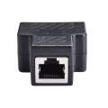 Rj45 Ethernet Splitter Adapter Female To Female 1 To 2 Lan Ethernet Network Cable Connector Support Adsl Hubs Switch Router. 