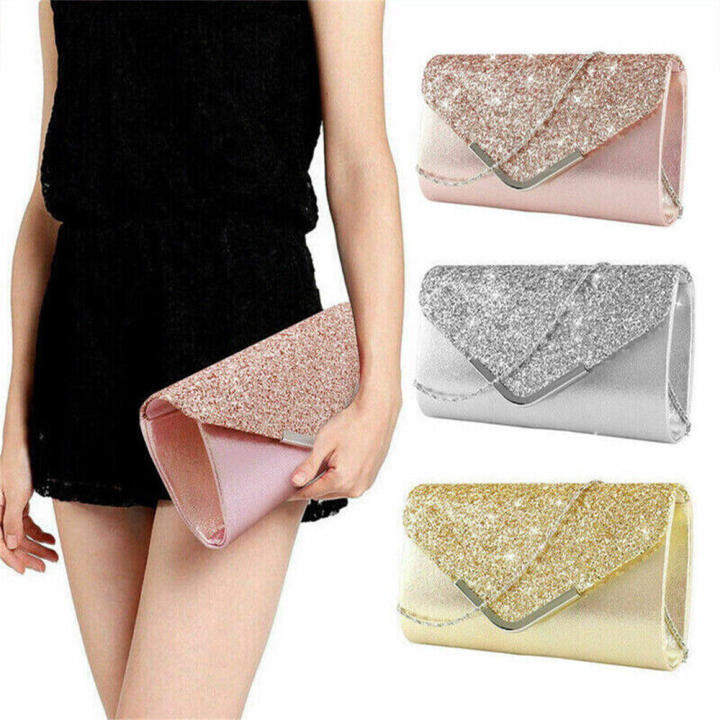 Glamour%20Glitter%20Shimmer%20Prom%20Party%20Handbag%20Clutch%20Bag%20Purse%20-%20Image%202