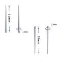 1 Tool Piercing Threaded Stretching Rod - Jewelry Externally Length) Steel Pc Guide. 