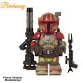 Ready Stock Wm6094 Heavy Infantry Mandalorian Star Wars Minifigures Building Blocks Assembled Kids Toys. 