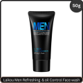 Laikou Men Deep Cleansing Refreshing & oil Control Face wash - 50g. 