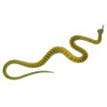Rubber snake-3 x Simulation soft plastic toy snake-green. 