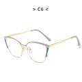 2024 Cat Eye Glasses Clear Frame Women Fashion Transparent Myopia Optical Glasses Frame Cat Eyeglasses Frames female Spectacle.