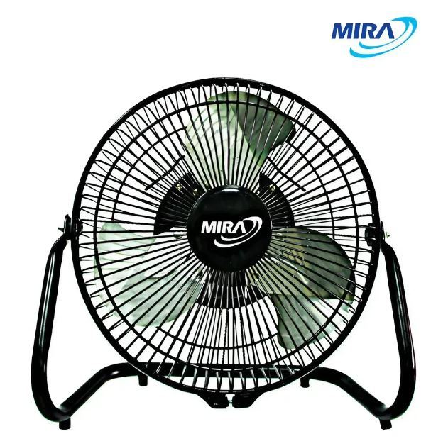 Mira 9" Floor Fan M-90 (Black)