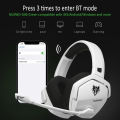 NUBWO G06-BT(Version 3031)Wireless Gaming Headset for PS4 PS5 PC Over Ear Headphones with Mic 2.4G 3.5 Wired Headphone for Games.