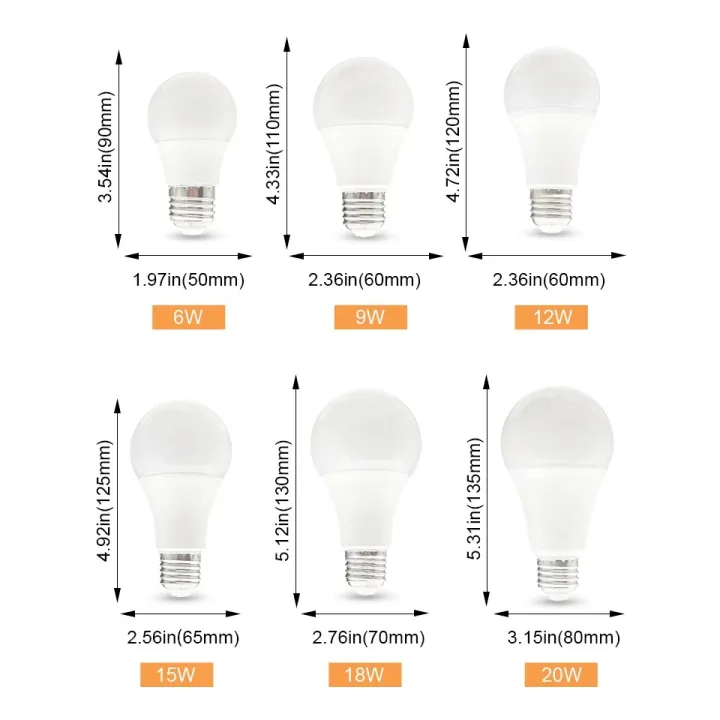 2pcs%206W%209W%2012W%2015W%2018W%2020W%20LED%20E27%20Sensor%20Radar%20Light%20Bulb%20189-265V%20Motion%20Sensor%20Smart%20LED%20Lamp%20Auto%20OFF/ON%20Cold%20Warm%20white%20-%20Image%202