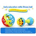 【Yurui】Baby Rattles Toy Soft Plastic Music Hand Toy Early Hand Bell Baby Toys Random Color.