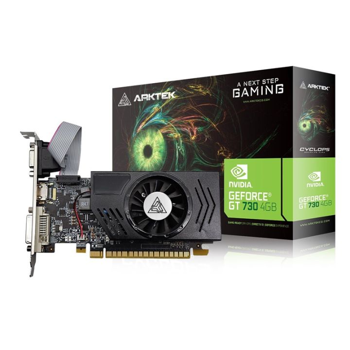 ARKTEK GRAPHICS CARD AKN730D3S4GL1,GT730 4GB DDR3 128BIT