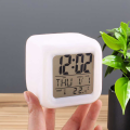 Digital Alarm Clocks Bedside Sunrise Alarm Clocks Bedroom Clock Smart Alarm Clock Bathroom Clock Desk Clock rainbow. 