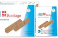 JMI First Aid Bandage 100 pcs box (Waterproof, Breath Freely, Flexible, Non-Sticky Plastic Bandage). 