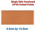 DOTTED Veroboard Normal Dotted 14.5×6.5cm Stripboard Vero Board Dot Veroboard Single Side For Prototyping Designing Weld Soldering Arduino DIY. 