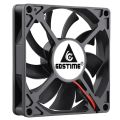 2pcs Gdstime 8cm DC 12V 24V 80mm x 15mm Dual Ball Bearing PC Case Cooling axial Fan 80*80*15mm 8015 Mute Radiator Cooler 2 Pin.