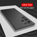 X-Level Ultra-Thin Case For Samsung Galaxy S23/S24 Ultra Slim Matte Transparent PP Back Cover for Galaxy S24 Plus S23Ultra case. 